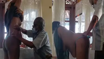 Budhe Doctor Nai Sexy Aunty Nangi Kiya Ilaaj
