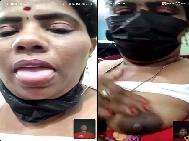 Mature Aunty Licking Dick Role Play Video Call